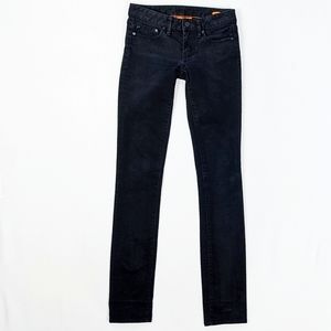 Tory Burch Women's Super Skinny Black Jeans 24